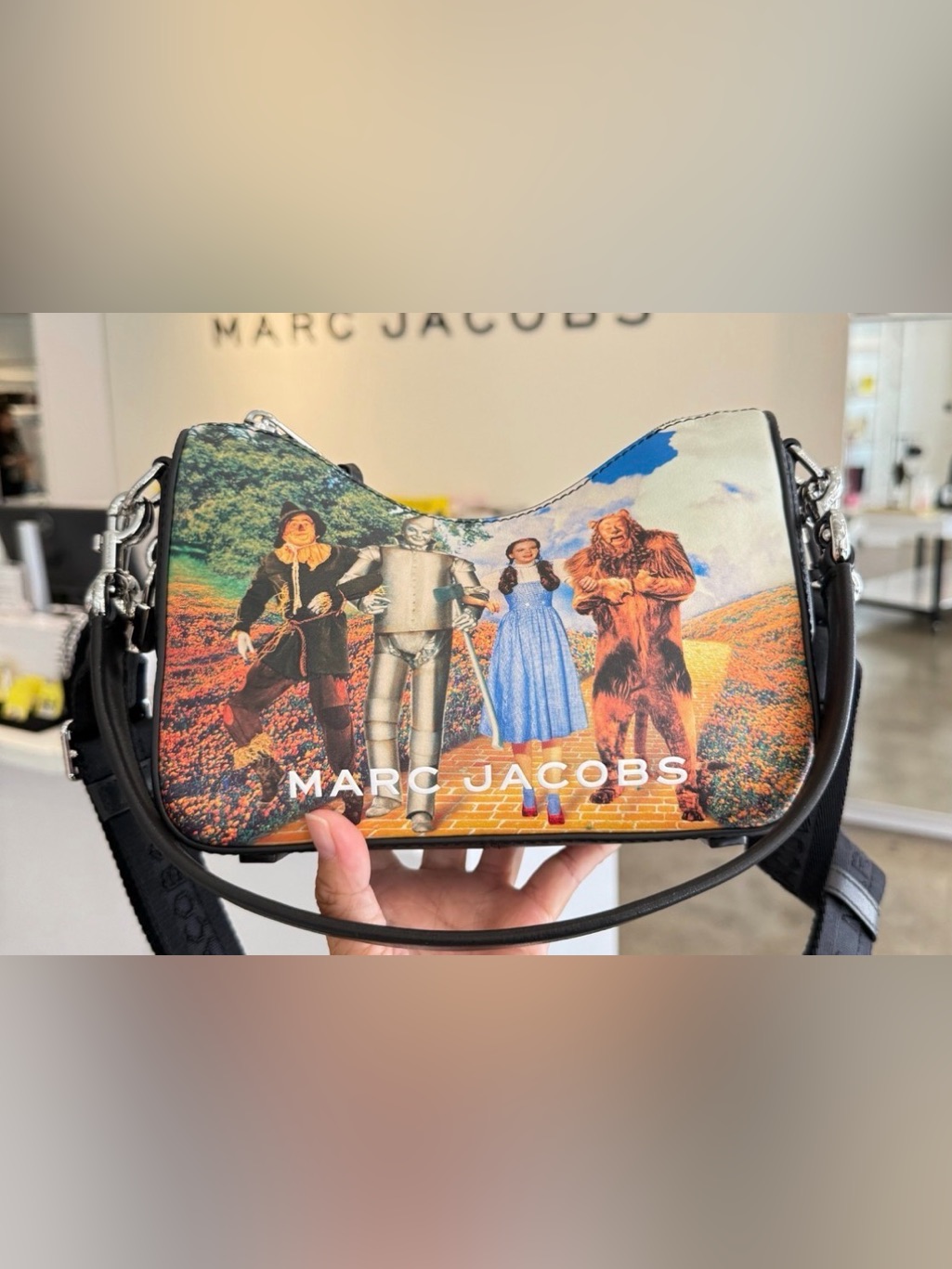 Marc Jacobs Dorothy Wizard Of Oz Print Multicolor Shoulder Bag
